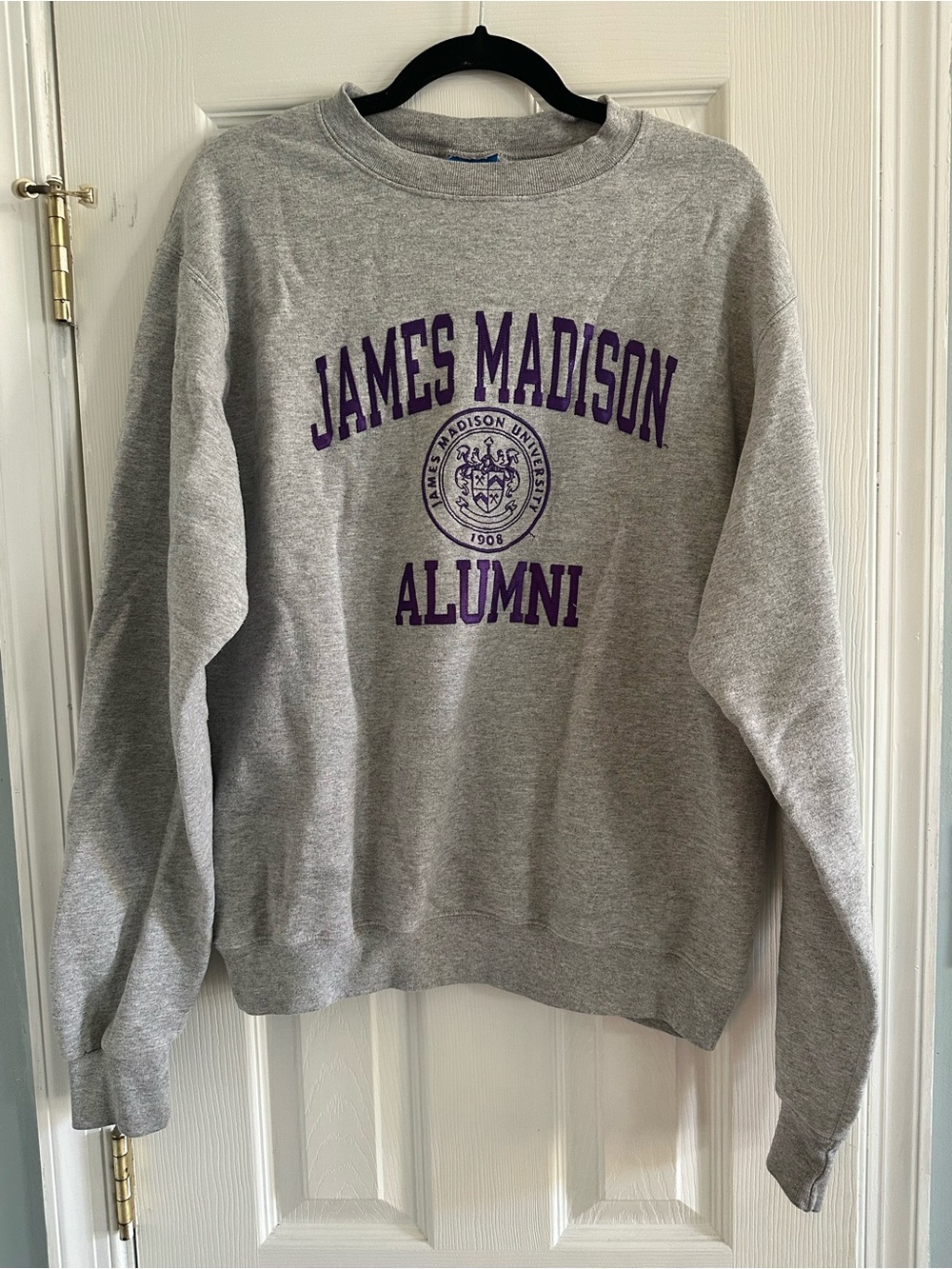 Gray Champion James Madison University Alumni crewneck sweatshirt